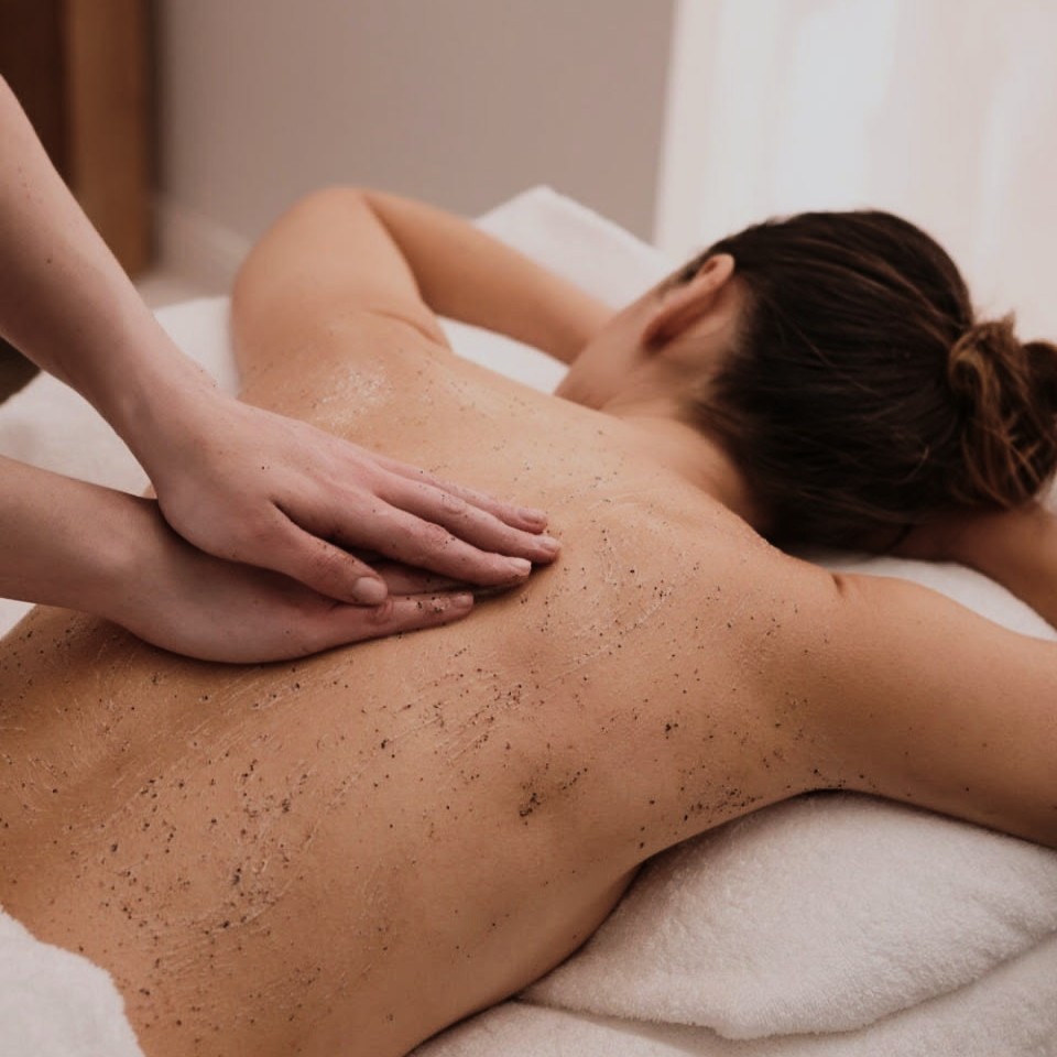 Full body scrub treatment at Winidda Massage & Spa, Kathu Phuket
