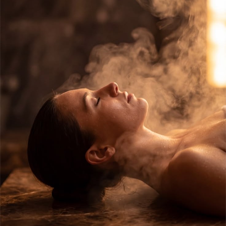 Herbal steam and jacuzzi at Mookda Massage & Spa, Kathu Phuket